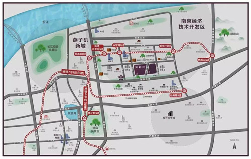 紫樾府地铁规划