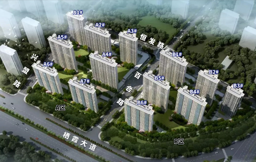 江悦润府在售A1-5、7号楼，均价27990-29052元/㎡